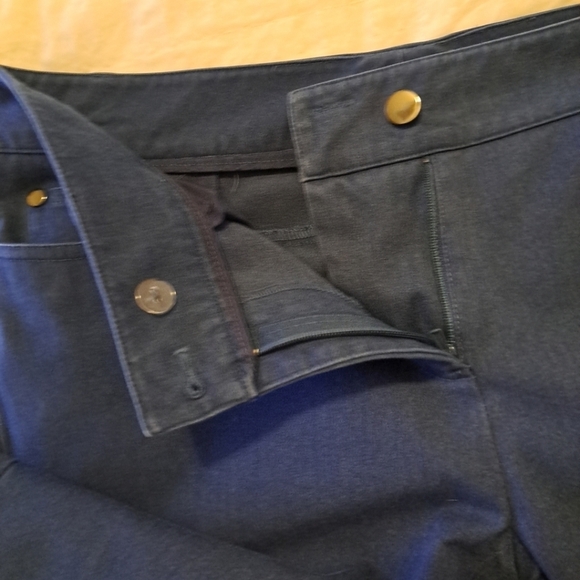 J. McLaughlin Pants Size 10 Blue No Size And Brand Tag Excellent Condition - Picture 10 of 15
